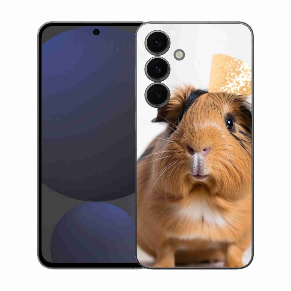 Gél védőhuzat mmCase Samsung Galaxy S25 FE - barna tengerimalachoz