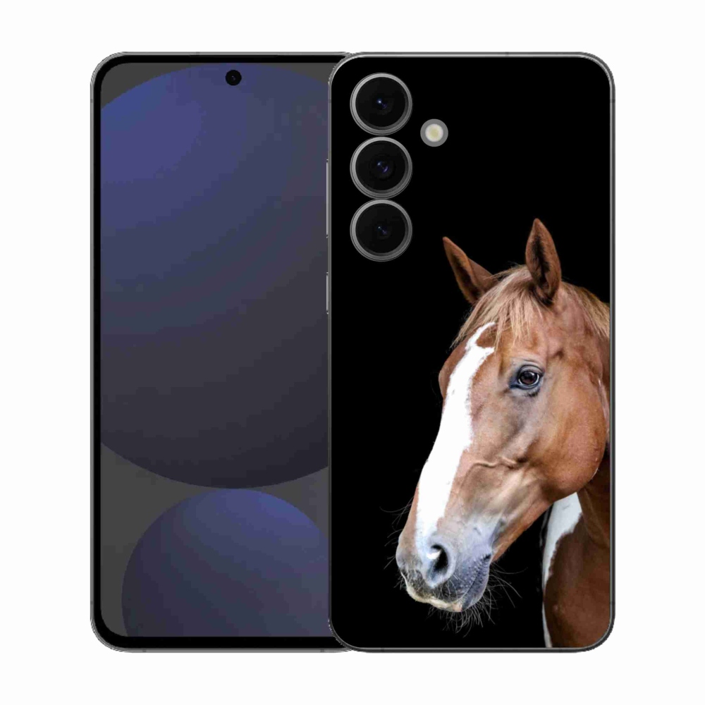 Zselés borítás mmCase Samsung Galaxy S25 FE - barna ló 3