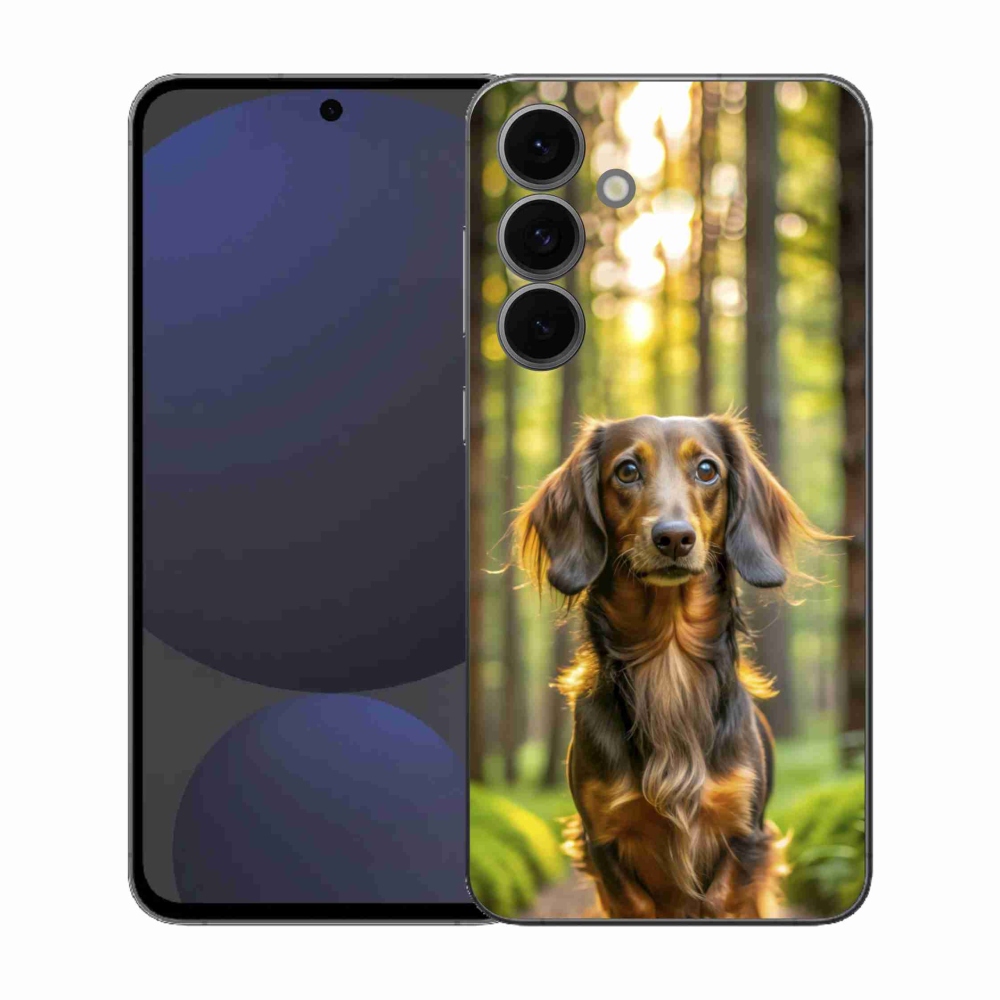 Zselés borítás mmCase Samsung Galaxy S25 FE - tacskó 4