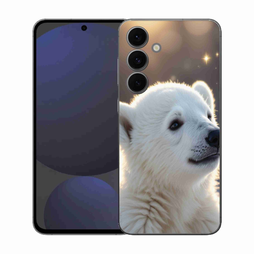 Gél védőhuzat mmCase Samsung Galaxy S25 FE - jegesmedve