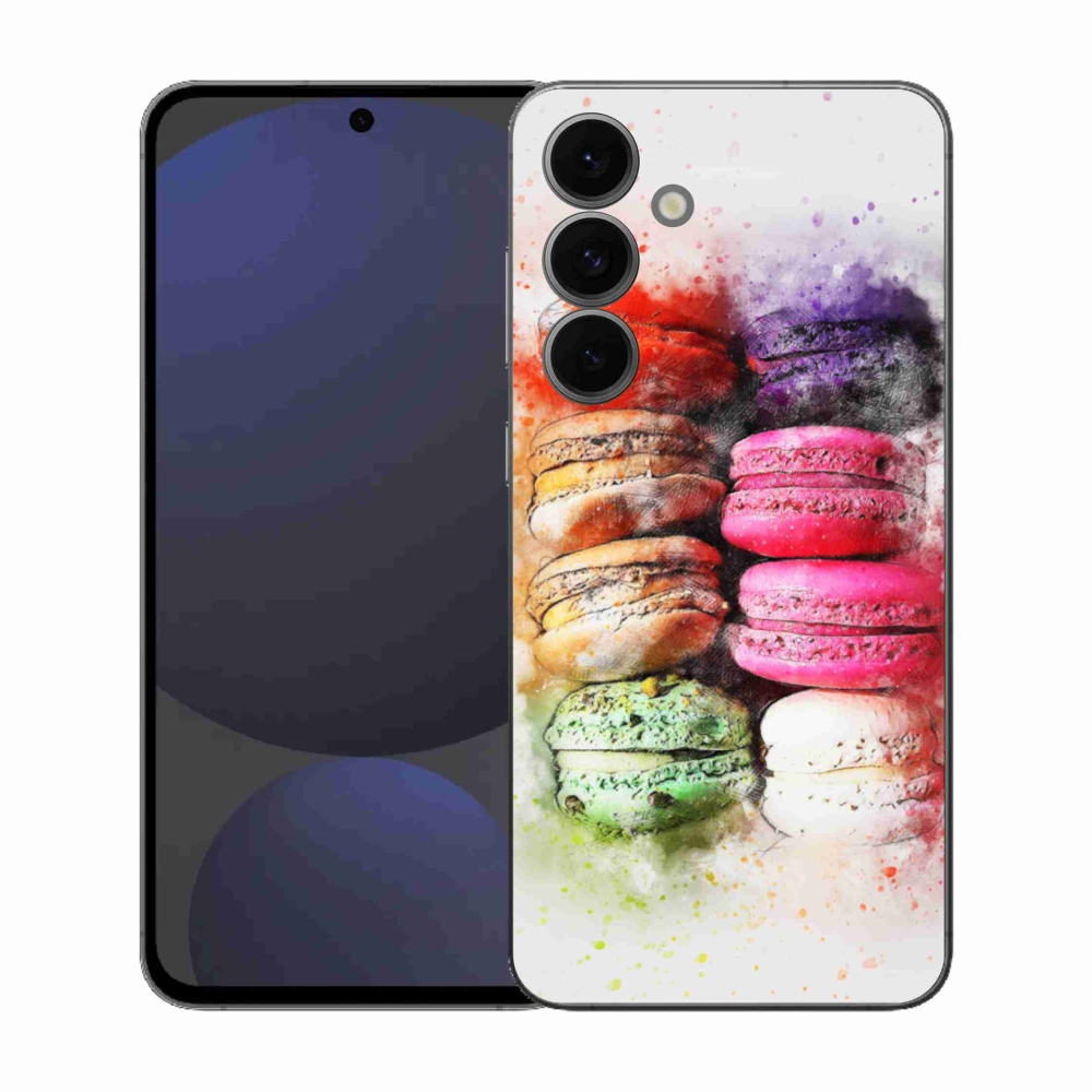 Zselés borítás mmCase Samsung Galaxy S25 FE - makarónitok