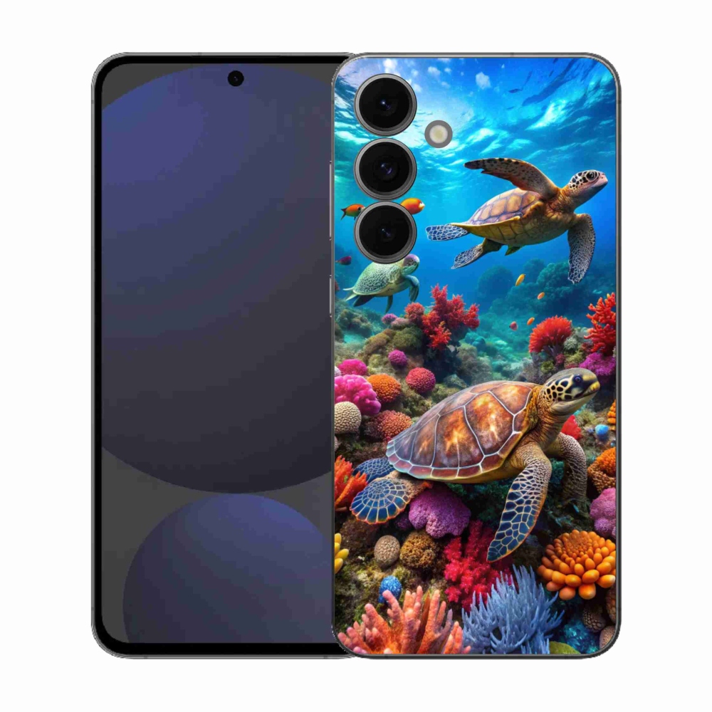 Gél védőhuzat mmCase Samsung Galaxy S25 FE - Sea World 2