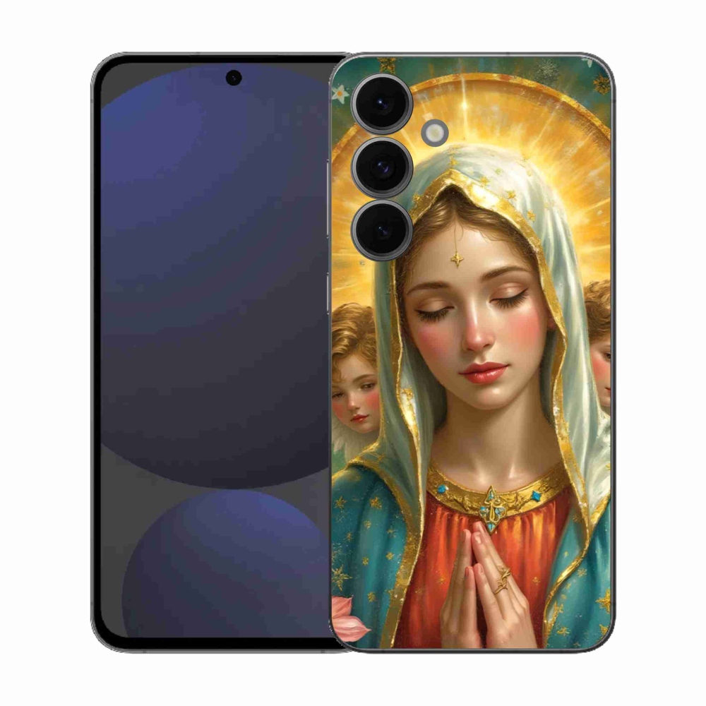 Zselés borítás mmCase Samsung Galaxy S25 FE - vallási motívum 3