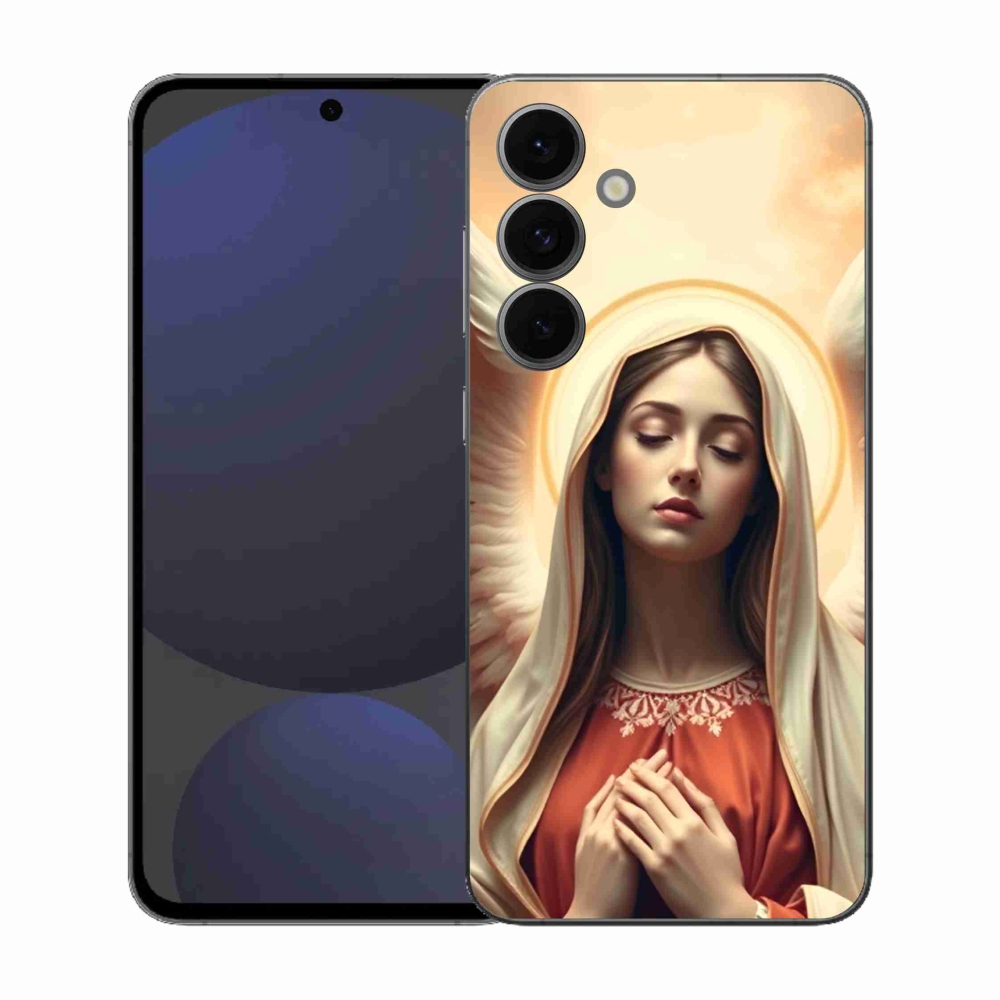 Zselés borítás mmCase Samsung Galaxy S25 FE - vallási motívumhoz