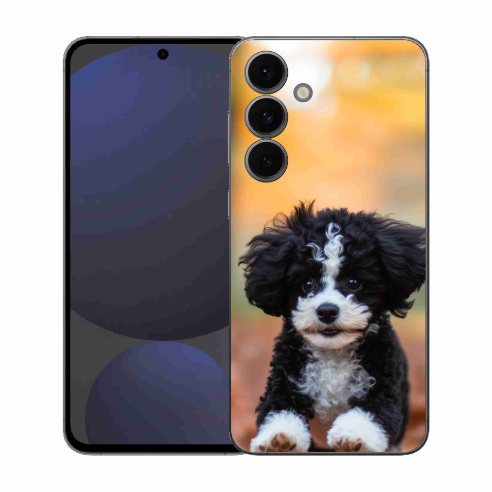 Gél borítás mmCase Samsung Galaxy S25 FE - aranyos kiskutya 2