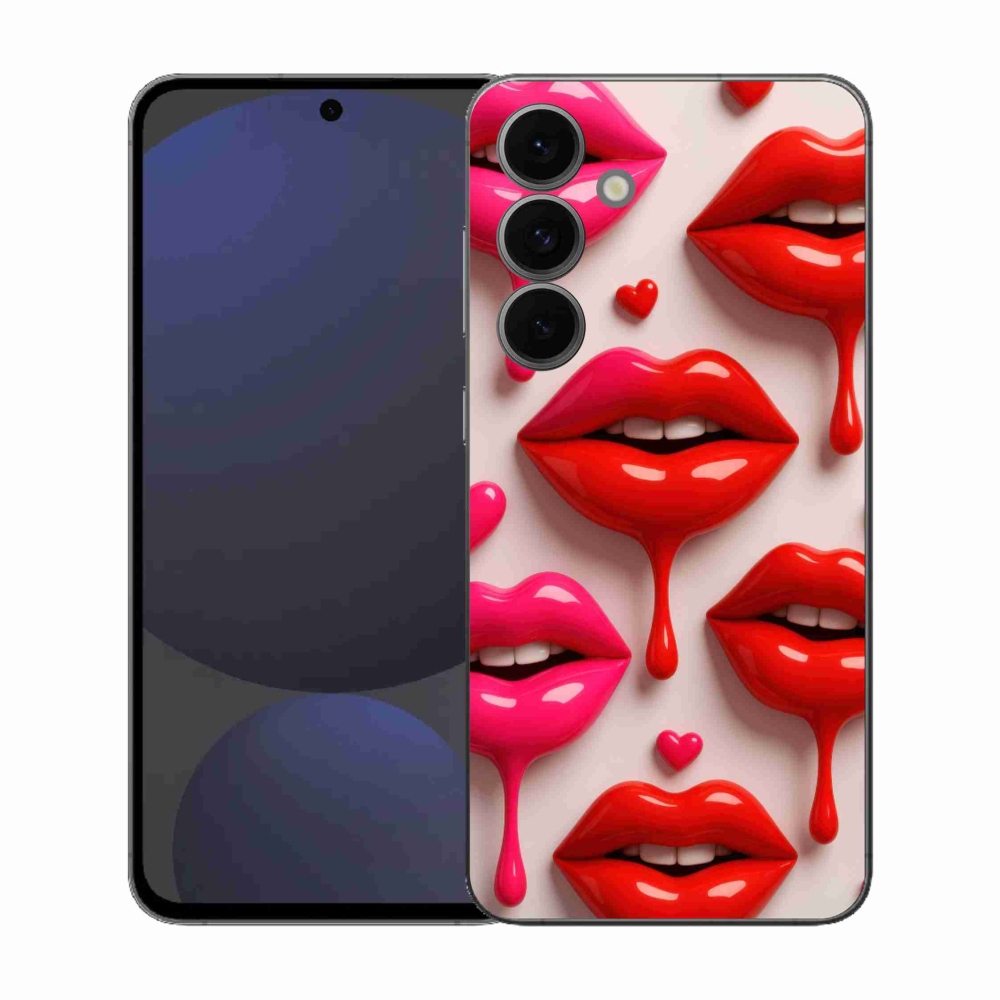 Zselés borítás mmCase Samsung Galaxy S25 FE - ajkak 2