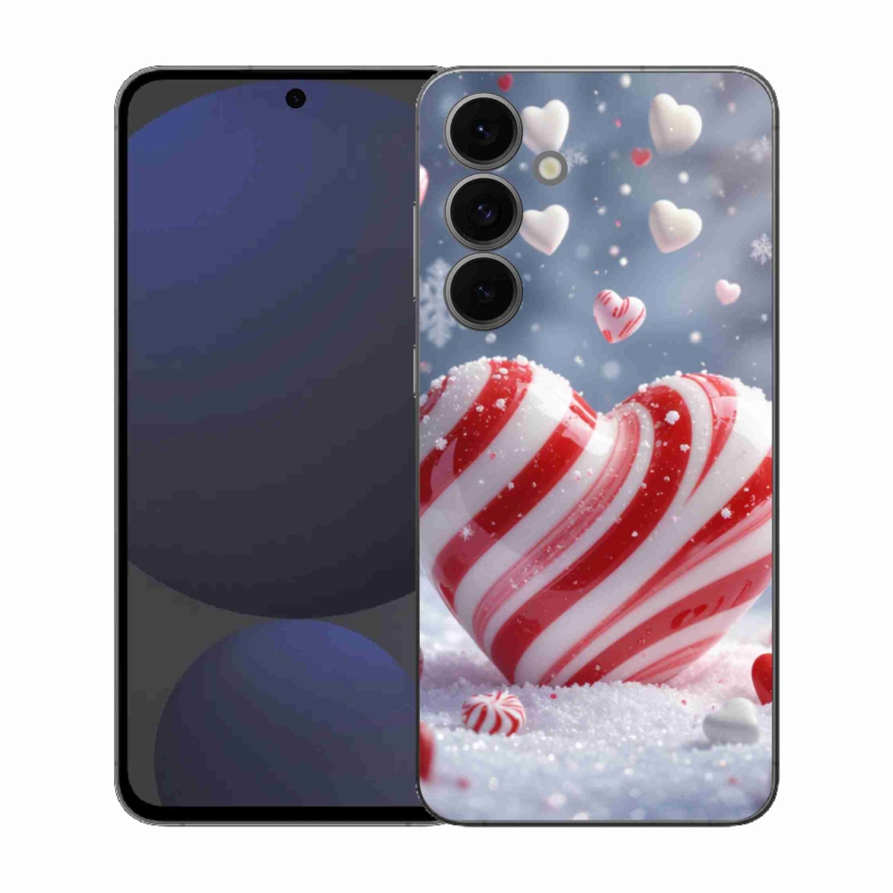 Gél borítás mmCase Samsung Galaxy S25 FE - édes szív