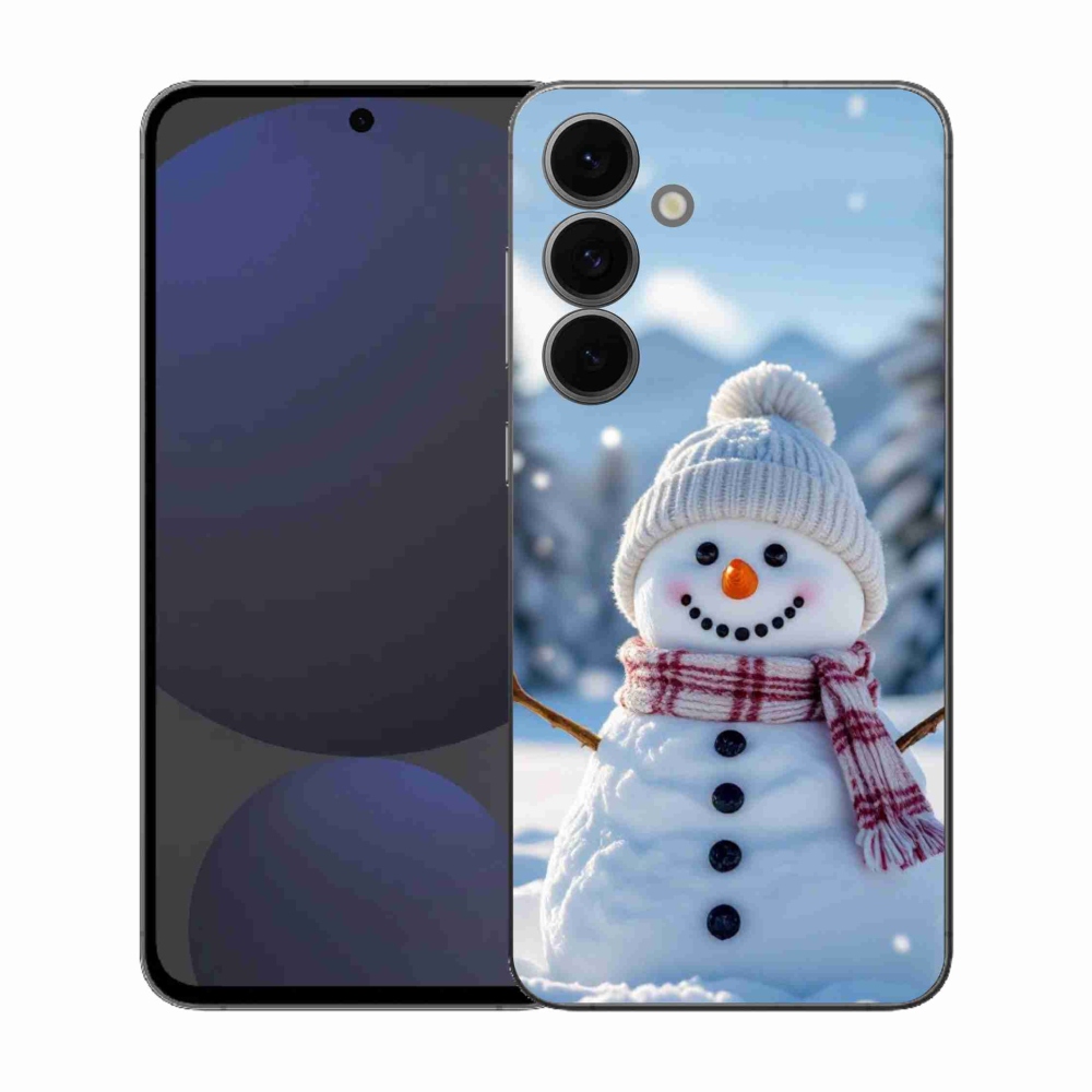 Gél védőhuzat mmCase Samsung Galaxy S25 FE - hóember 3