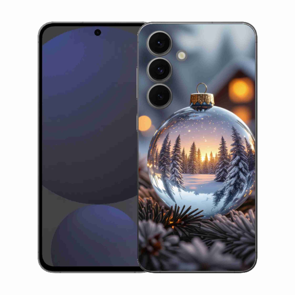 Gél borítás mmCase Samsung Galaxy S25 FE - Karácsonyi dekoráció