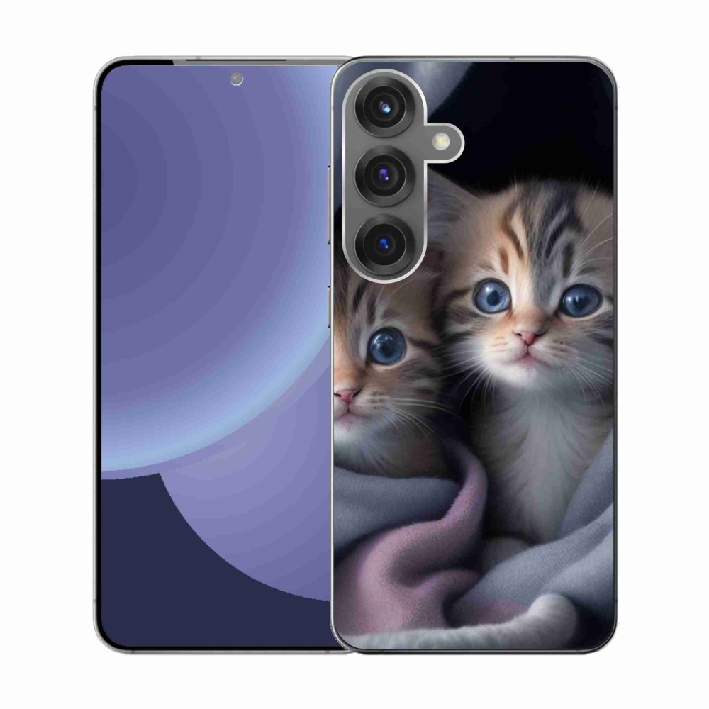 Zselés borítás mmCase Samsung Galaxy S25 - cat duo 2 -höz