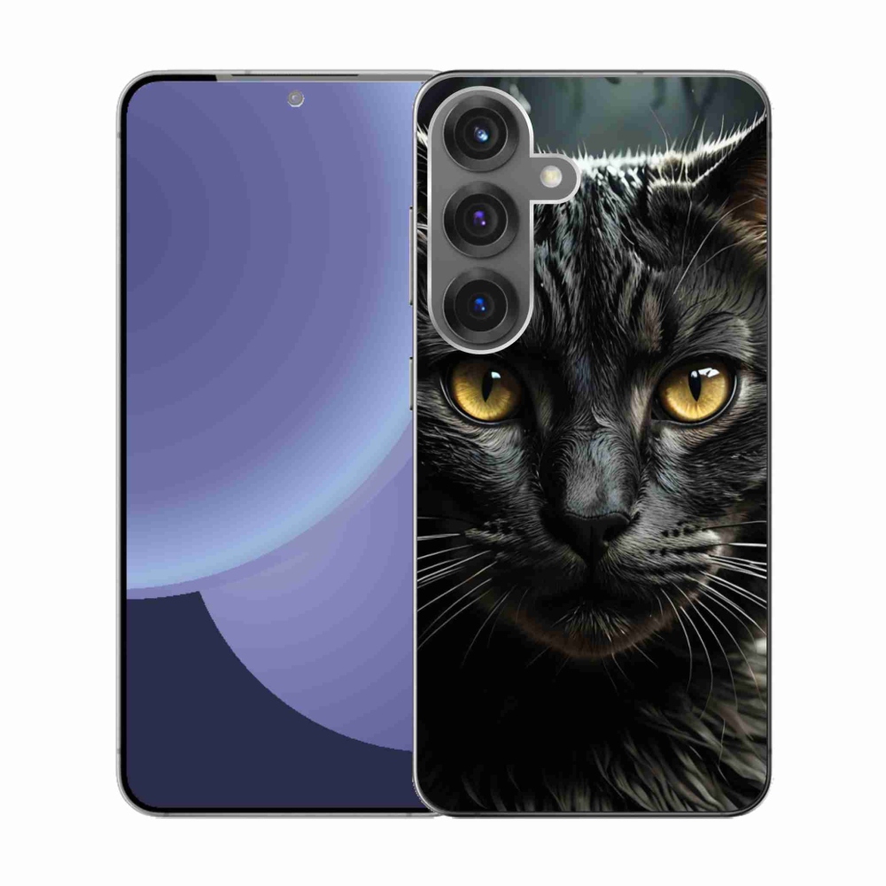 Gél borítás mmCase Samsung Galaxy S25 készülékhez - cat view 3