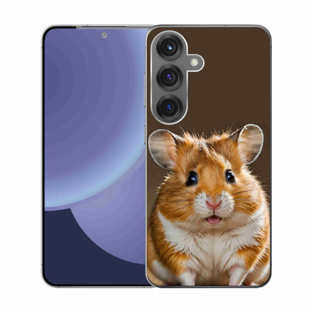 Zselés borítás mmCase Samsung Galaxy S25 készülékhez - hörcsög