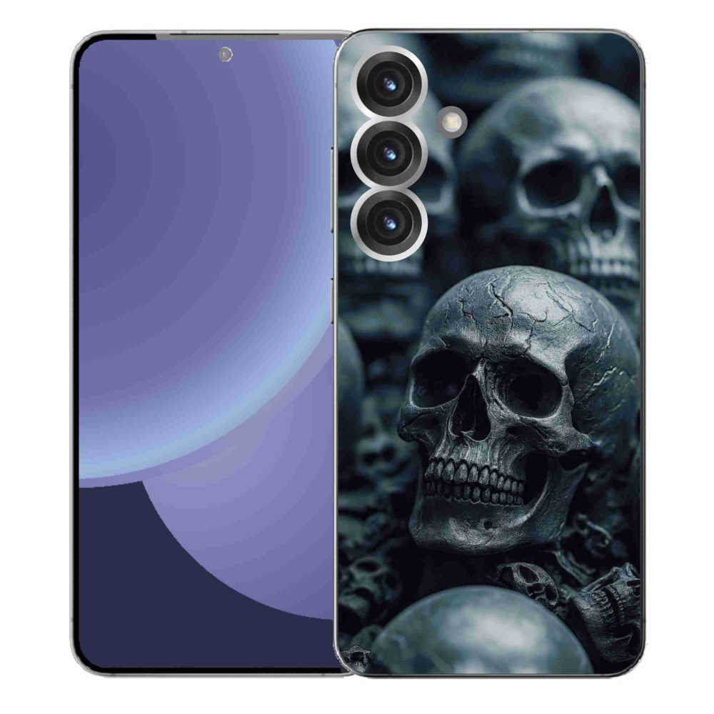 Zselés borítás mmCase Samsung Galaxy S25+ - koponya 2