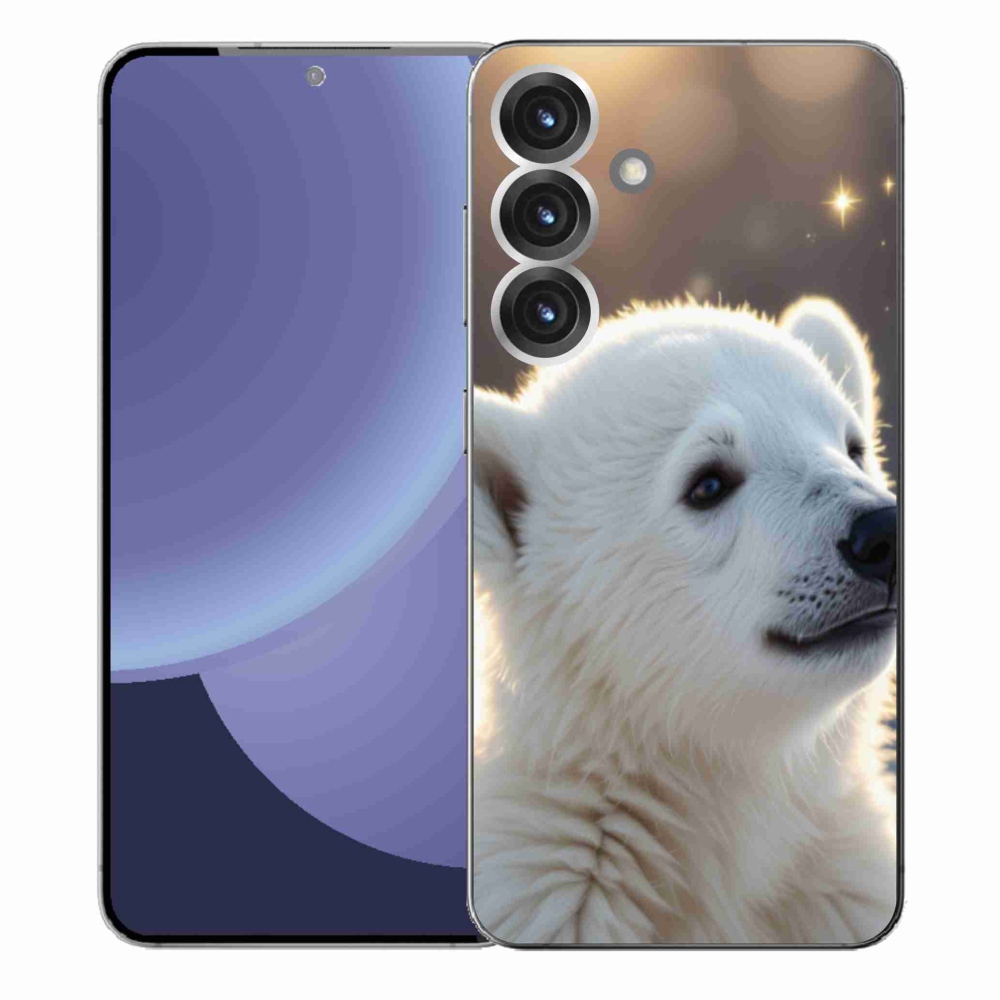 Zselés borítás mmCase Samsung Galaxy S25+ - jegesmedve