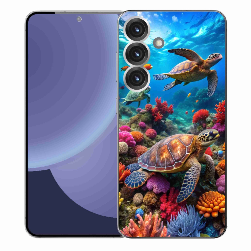 Zselés borítás mmCase Samsung Galaxy S25+ készülékhez - Sea World 2