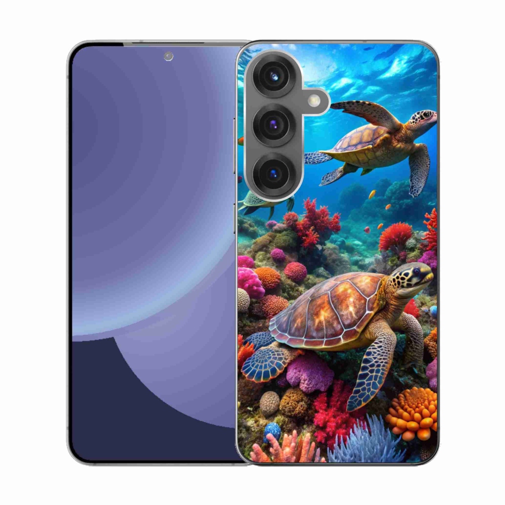 Gél borítás mmCase Samsung Galaxy S25 készülékhez - Sea World 2