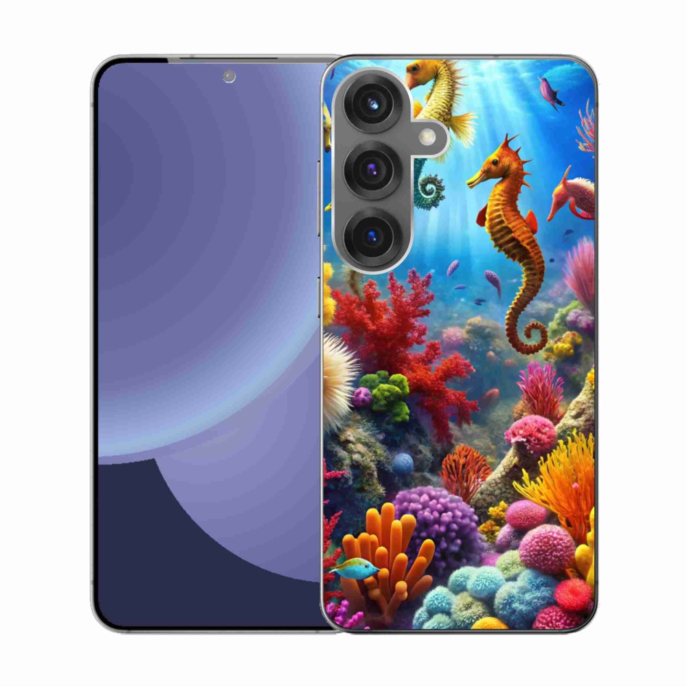 Zselés borítás mmCase Samsung Galaxy S25 készülékhez - Sea World 3