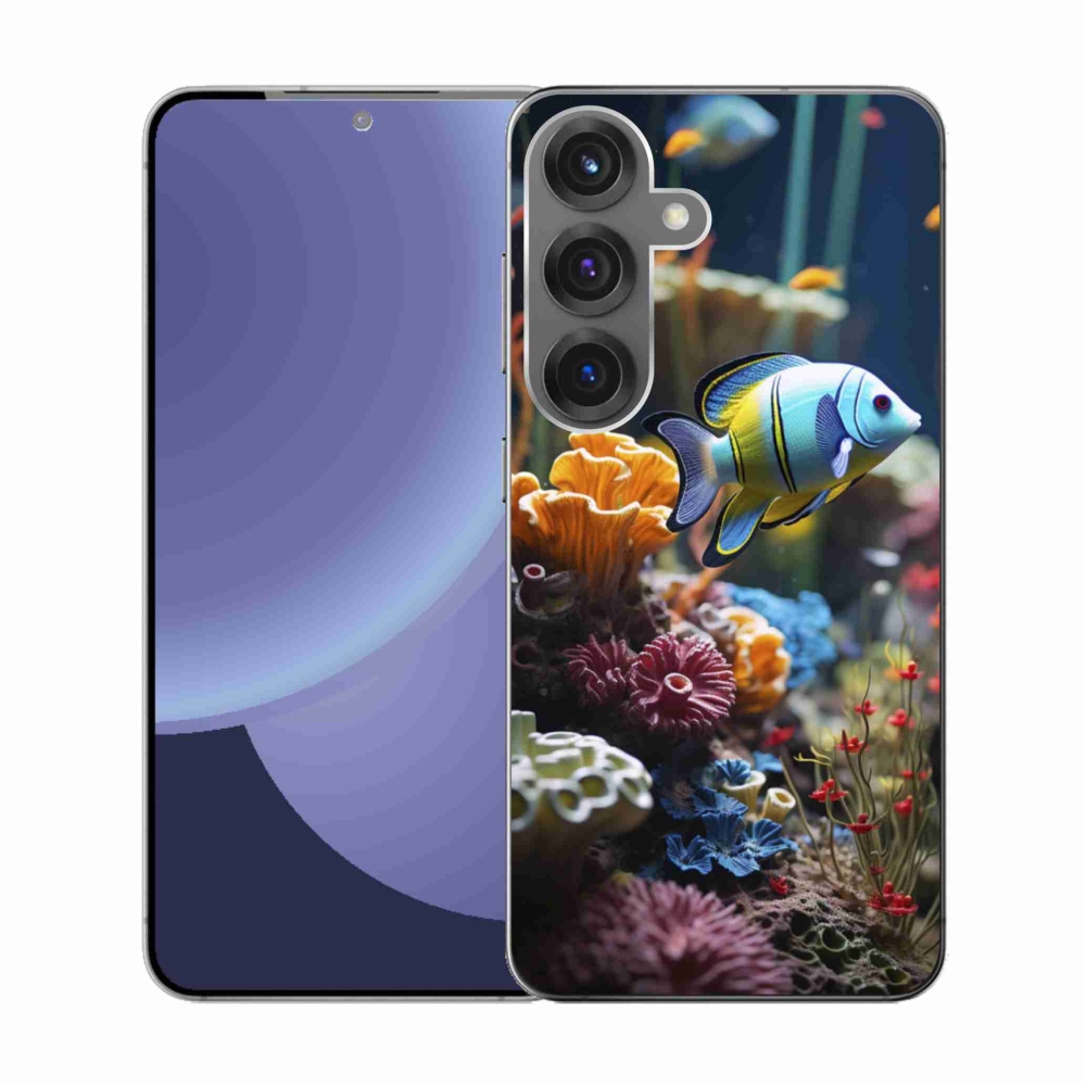 Gél borítás mmCase Samsung Galaxy S25 készülékhez - Sea World 5