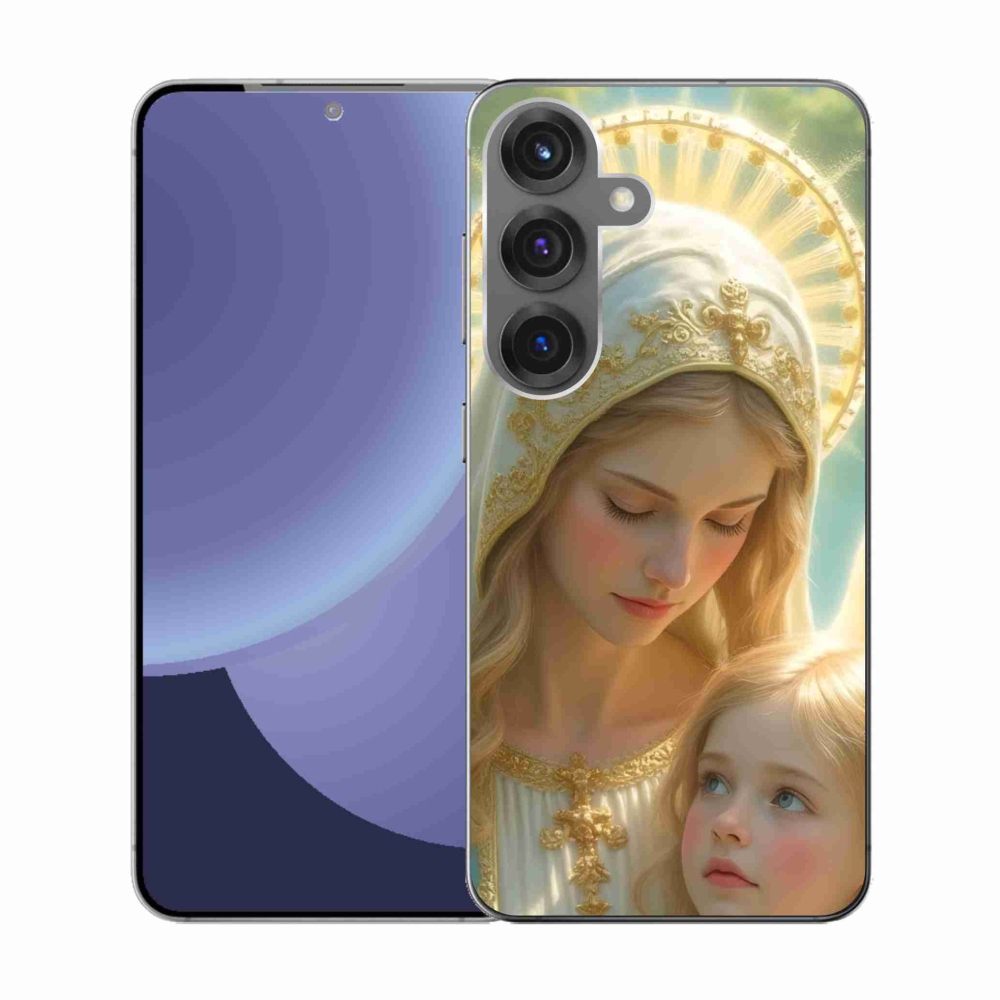 Gél borítás mmCase Samsung Galaxy S25 - vallási motívum 2