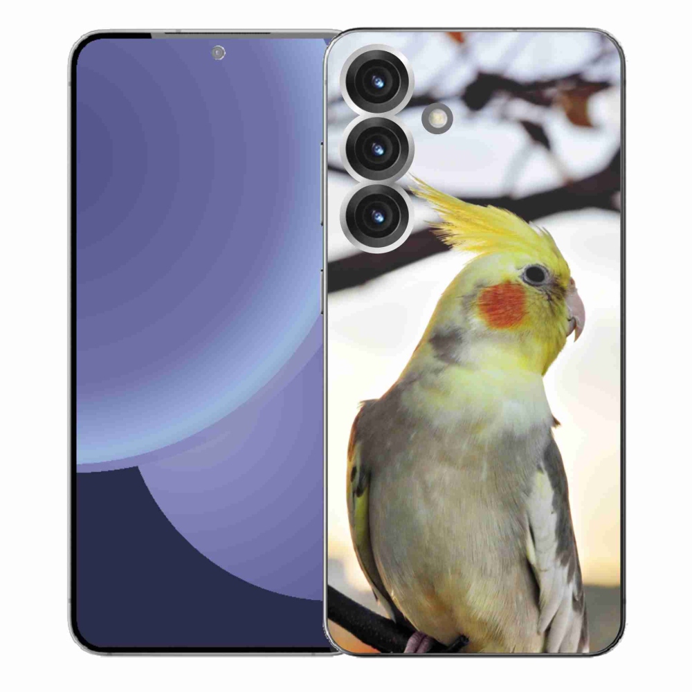 Gél borítás mmCase Samsung Galaxy S25+ készülékhez - papagáj korela