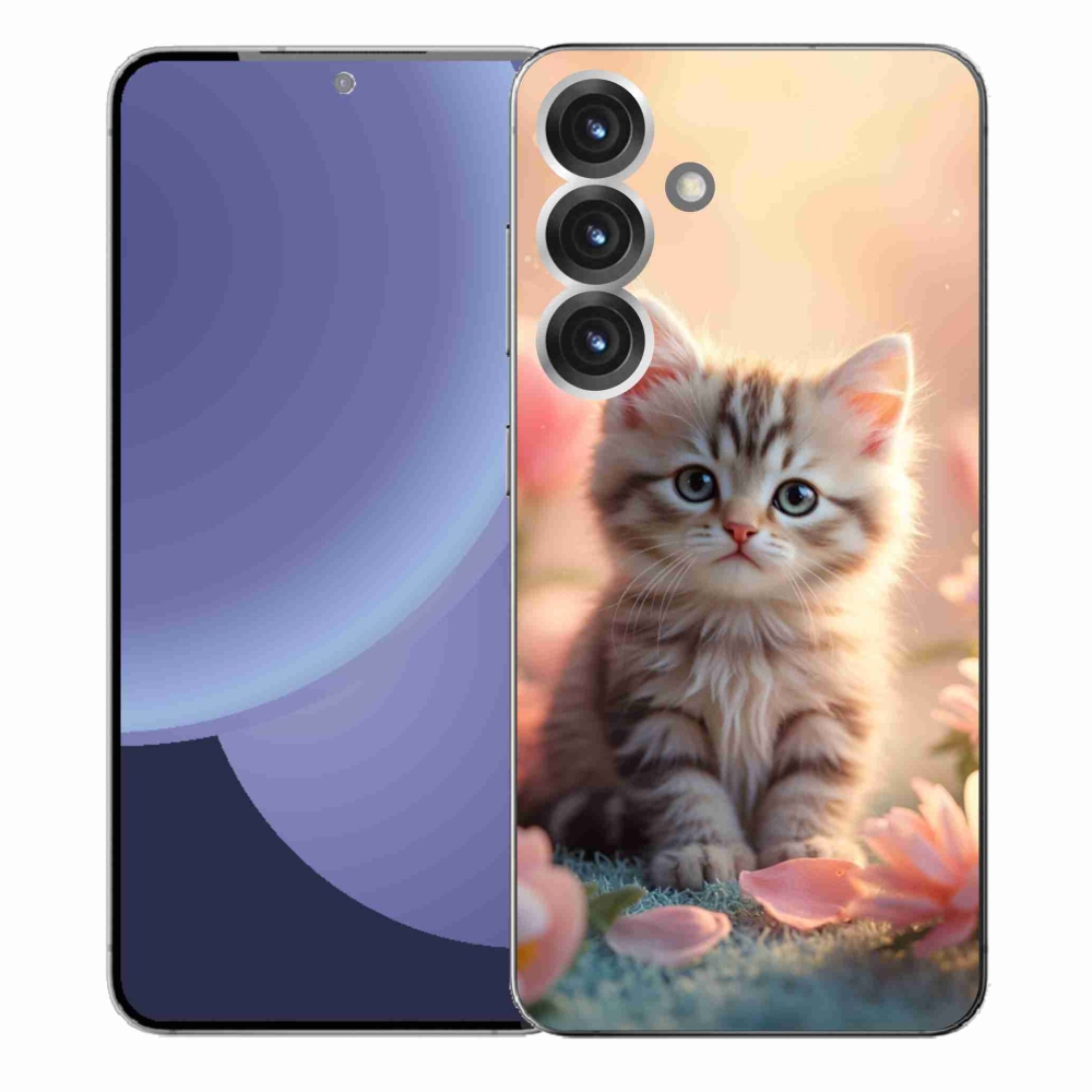 Gél borítás mmCase Samsung Galaxy S25+ - aranyos cica 8