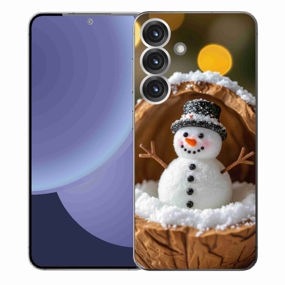 Gél borítás mmCase Samsung Galaxy S25+ - hóember 4