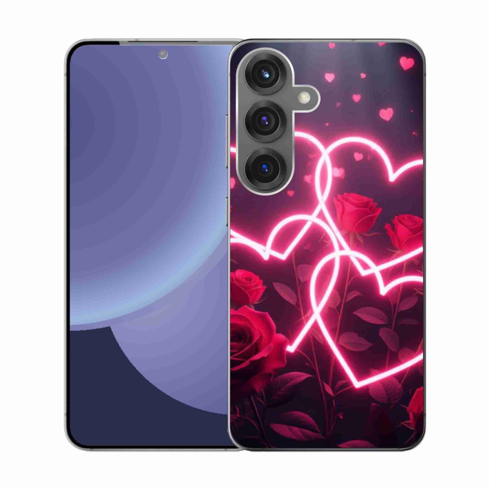 Gél borítás mmCase Samsung Galaxy S25 készülékhez - a szerelem szíve