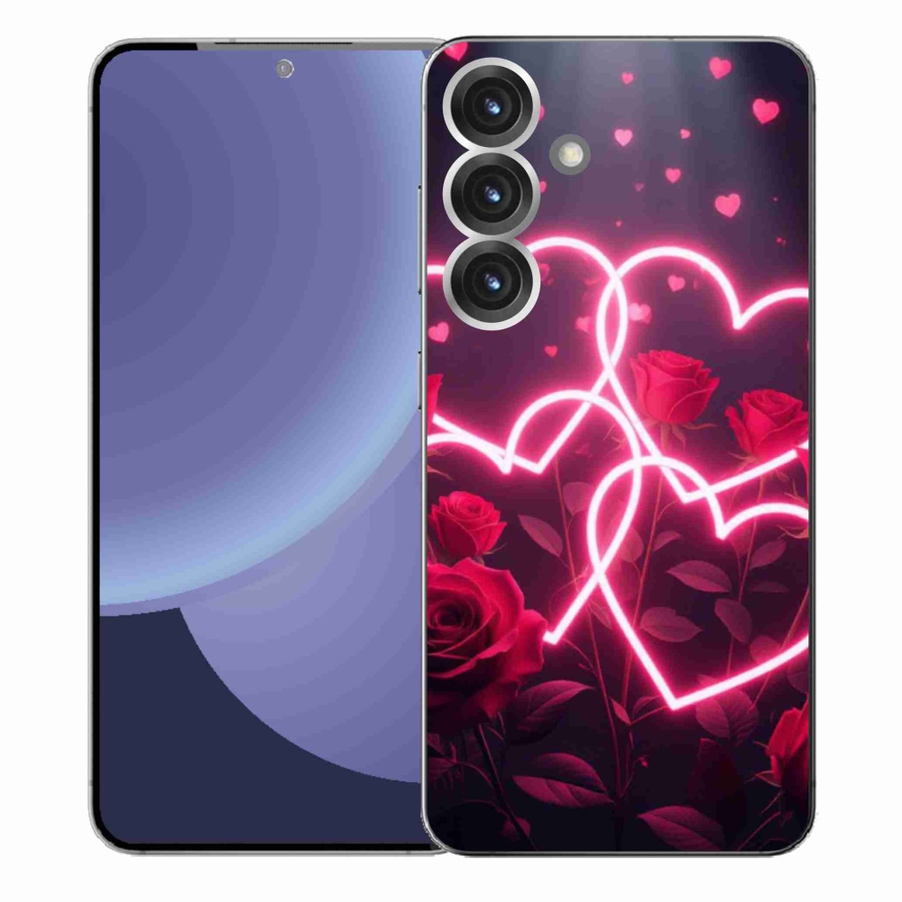 Gél borítás mmCase Samsung Galaxy S25+ készülékhez - a szerelem szíve