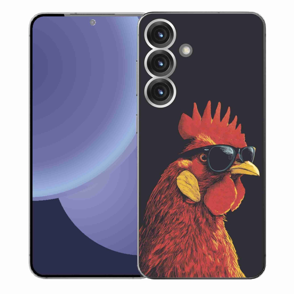 Gél borítás mmCase Samsung Galaxy S25+ készülékhez - stílusos kakas