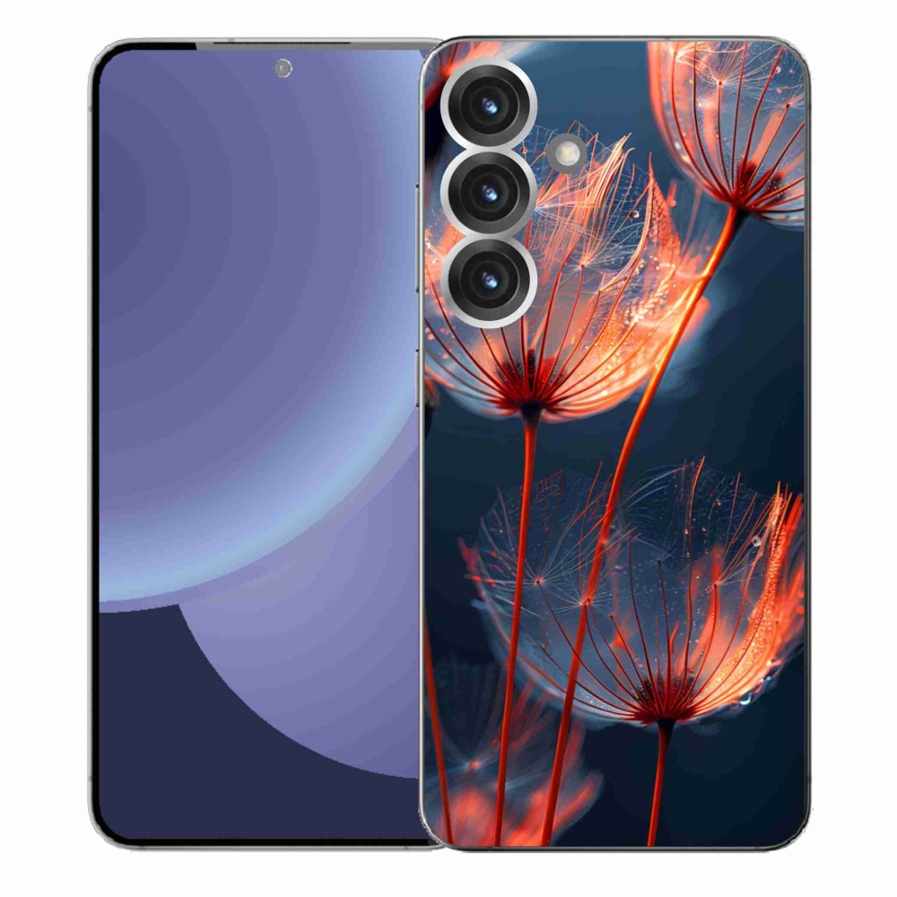 Zselés borítás mmCase Samsung Galaxy S25+ készülékhez - világító pehely