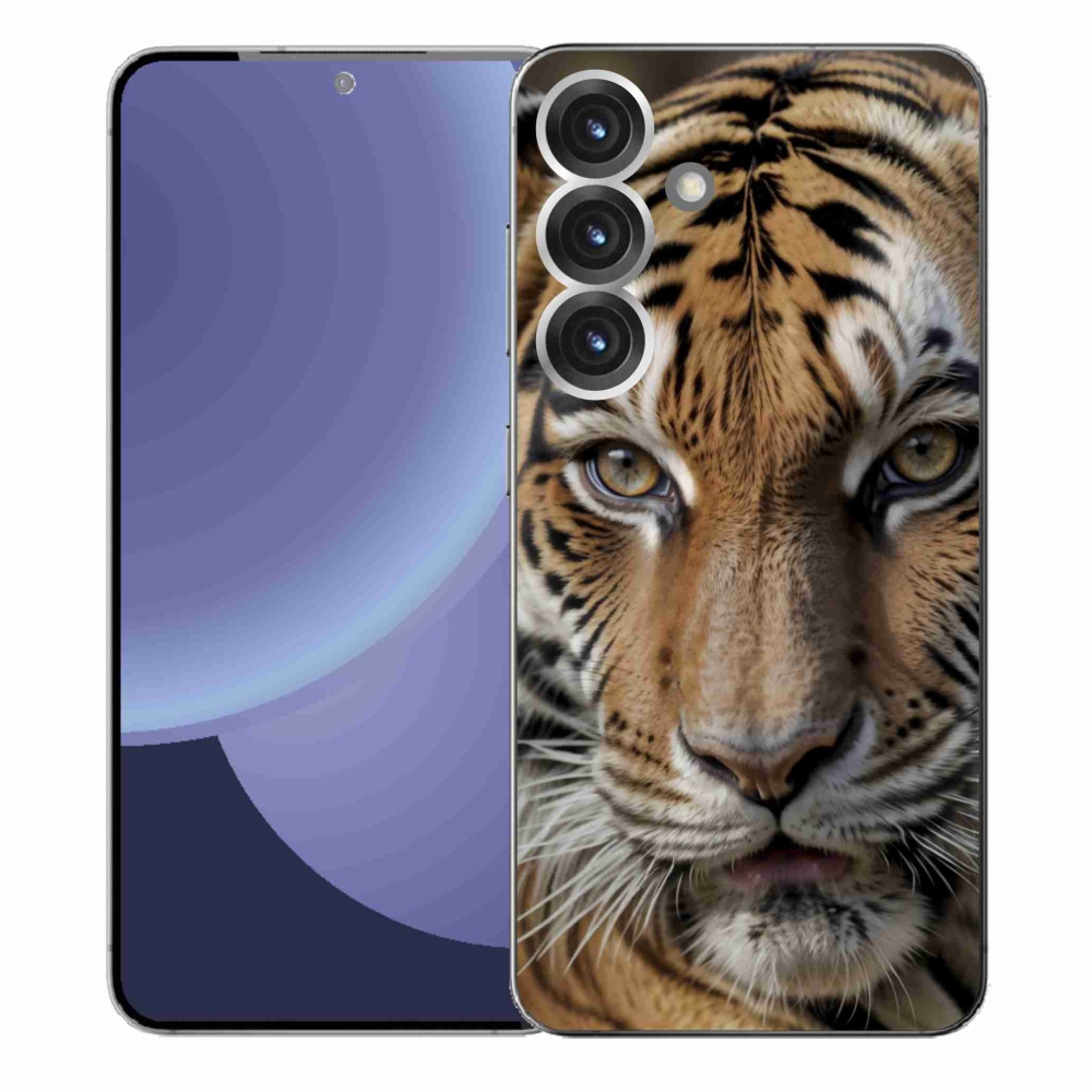 Gél borítás mmCase Samsung Galaxy S25+ készülékhez - tigris nézet