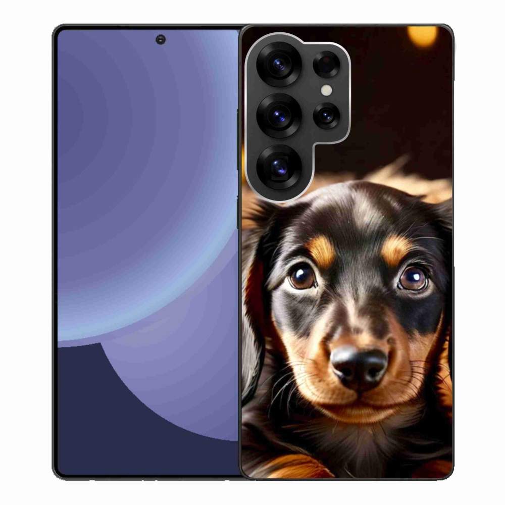 Gél borítás mmCase Samsung Galaxy S25 Ultra készülékhez - tacskó