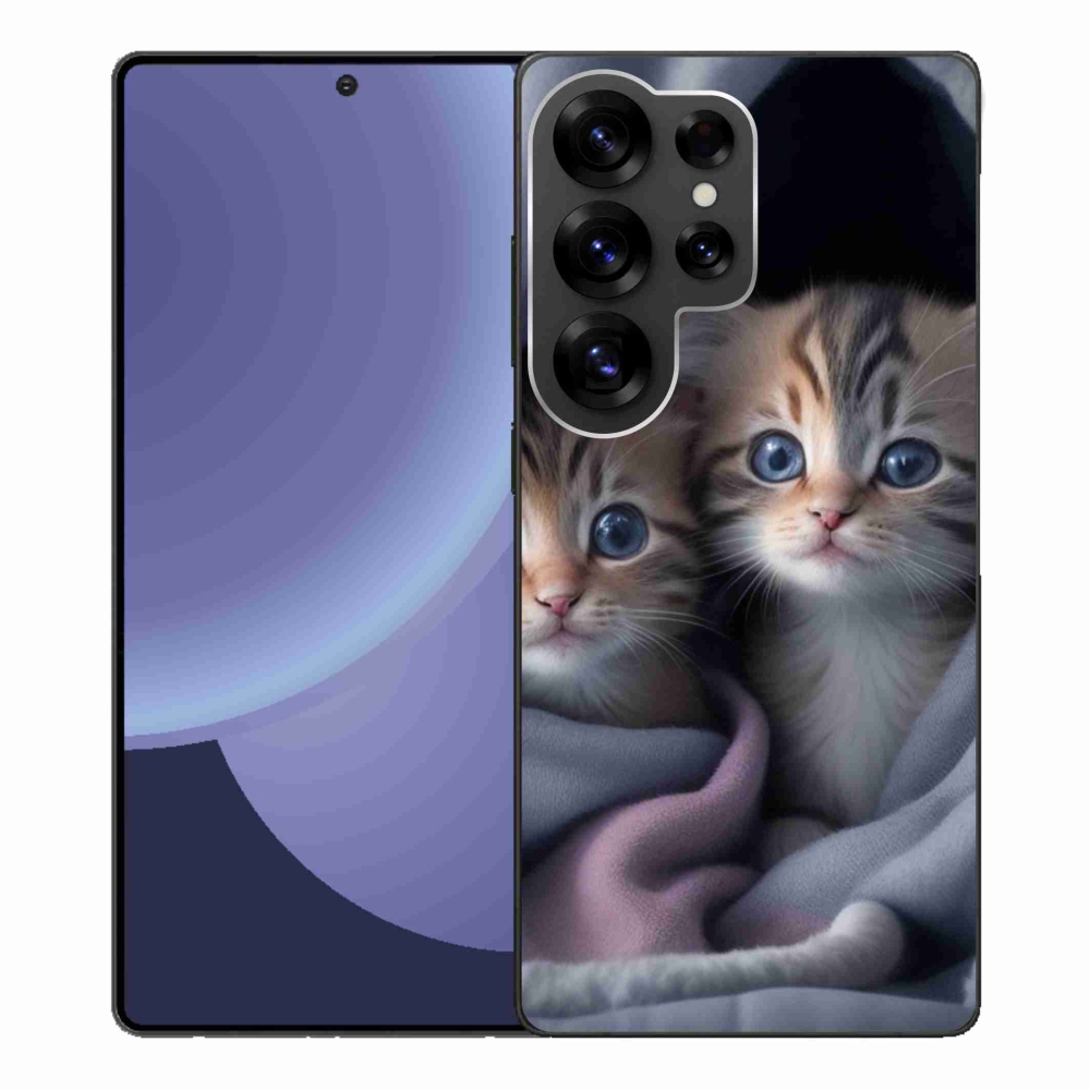 Zselés borítás mmCase Samsung Galaxy S25 Ultra - cat duo 2 -hoz