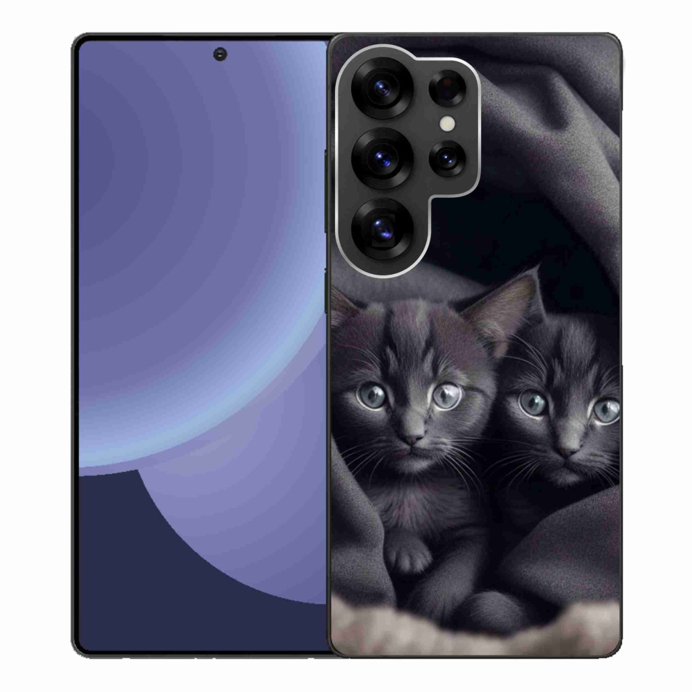 Zselés borítás mmCase Samsung Galaxy S25 Ultra - cat duo - Samsung Galaxy S25 Ultra számára