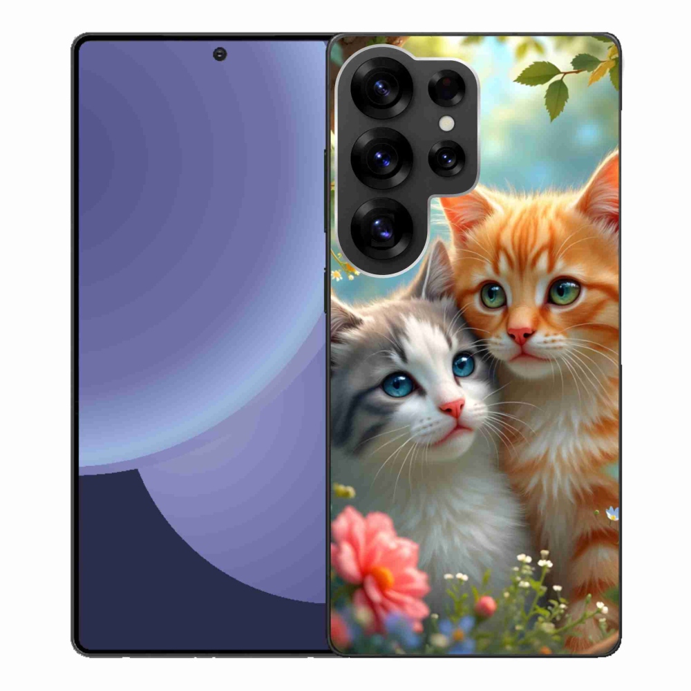 Gél borító mmCase Samsung Galaxy S25 Ultra - macskaszerelem 2