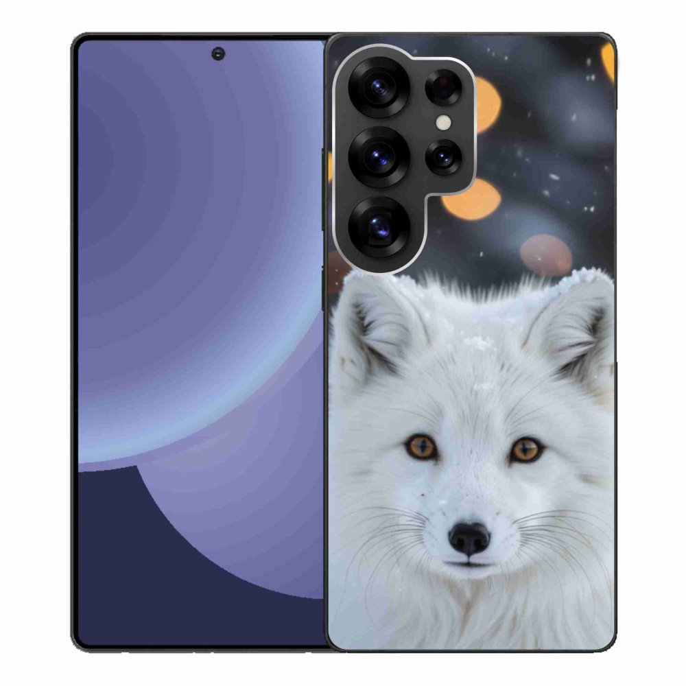 Zselés borítás mmCase Samsung Galaxy S25 Ultra készülékhez - polár róka