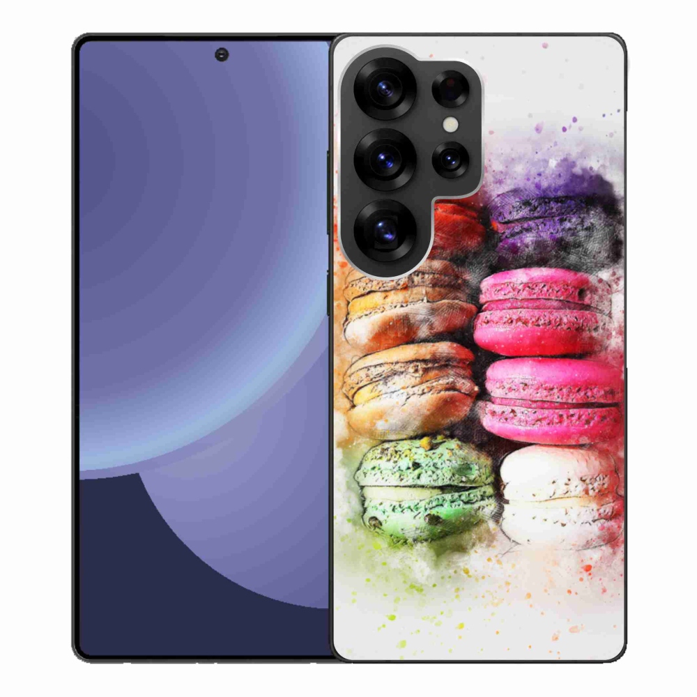 Zselés borítás mmCase Samsung Galaxy S25 Ultra készülékhez - makarónit