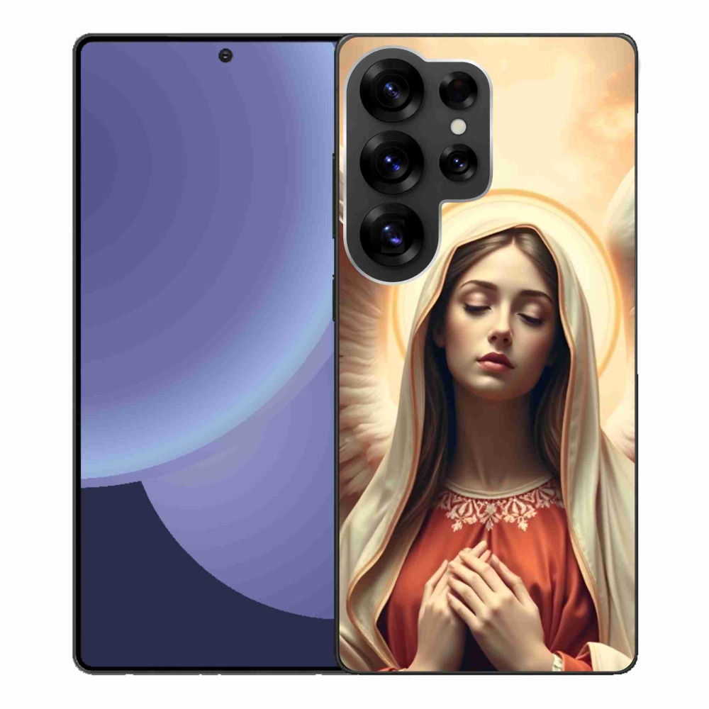 Zselés borítás mmCase Samsung Galaxy S25 Ultra - vallási motívumhoz