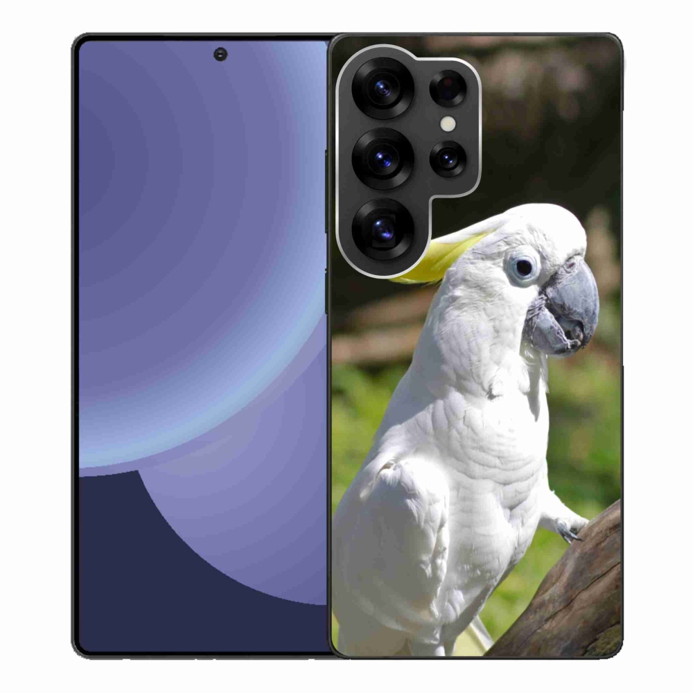 Gél borítás mmCase Samsung Galaxy S25 Ultra készülékhez - papagáj kakadu 2