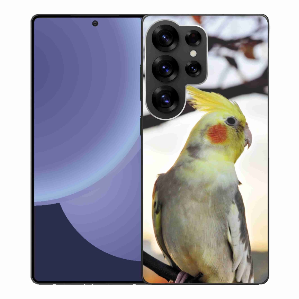 Gél borítás mmCase Samsung Galaxy S25 Ultra készülékhez - papagáj korela