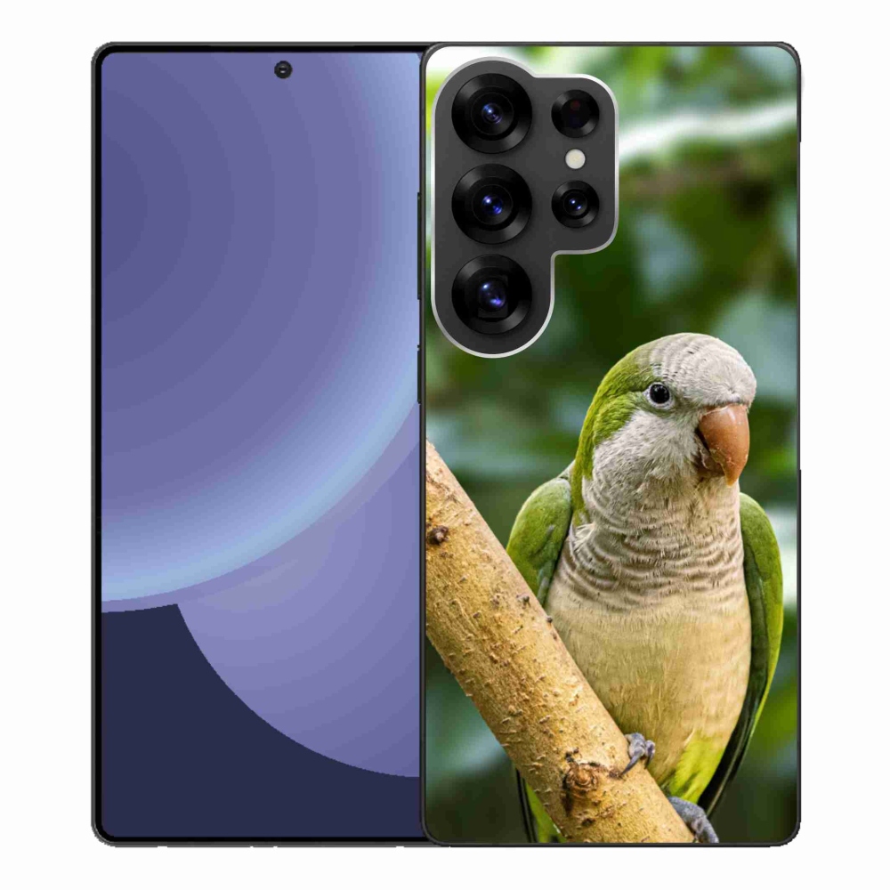 Zselés borítás mmCase Samsung Galaxy S25 Ultra készülékhez - papagáj