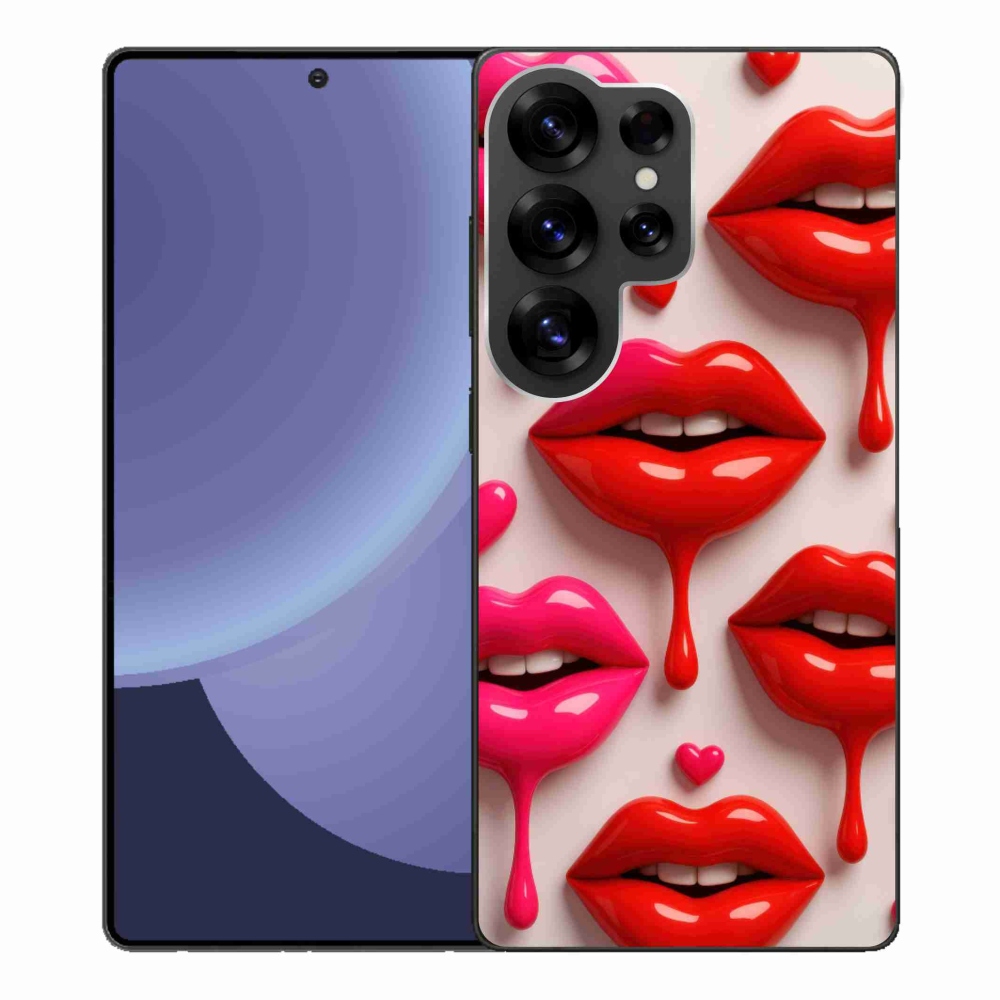 Gél védőhuzat mmCase Samsung Galaxy S25 Ultra - ajkak 2