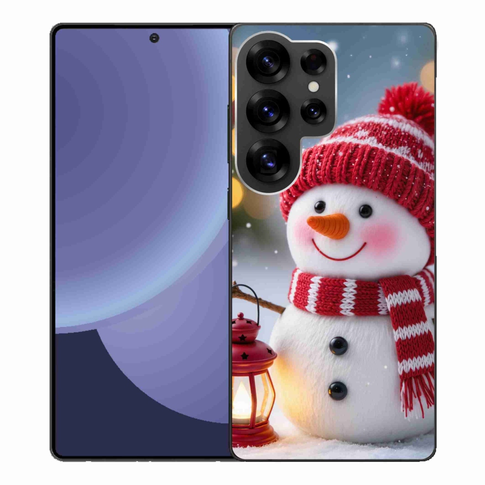 Gél védőhuzat mmCase Samsung Galaxy S25 Ultra - hóember 2