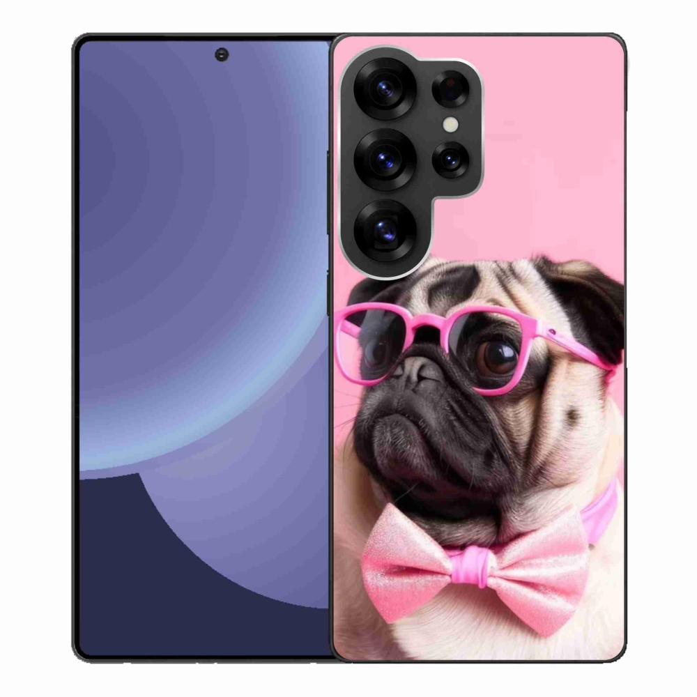 Gél borítás mmCase Samsung Galaxy S25 Ultra készülékhez - stílusos mopsz