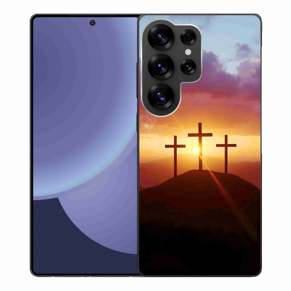 Zselés borítás mmCase Samsung Galaxy S25 Ultra - három kereszt