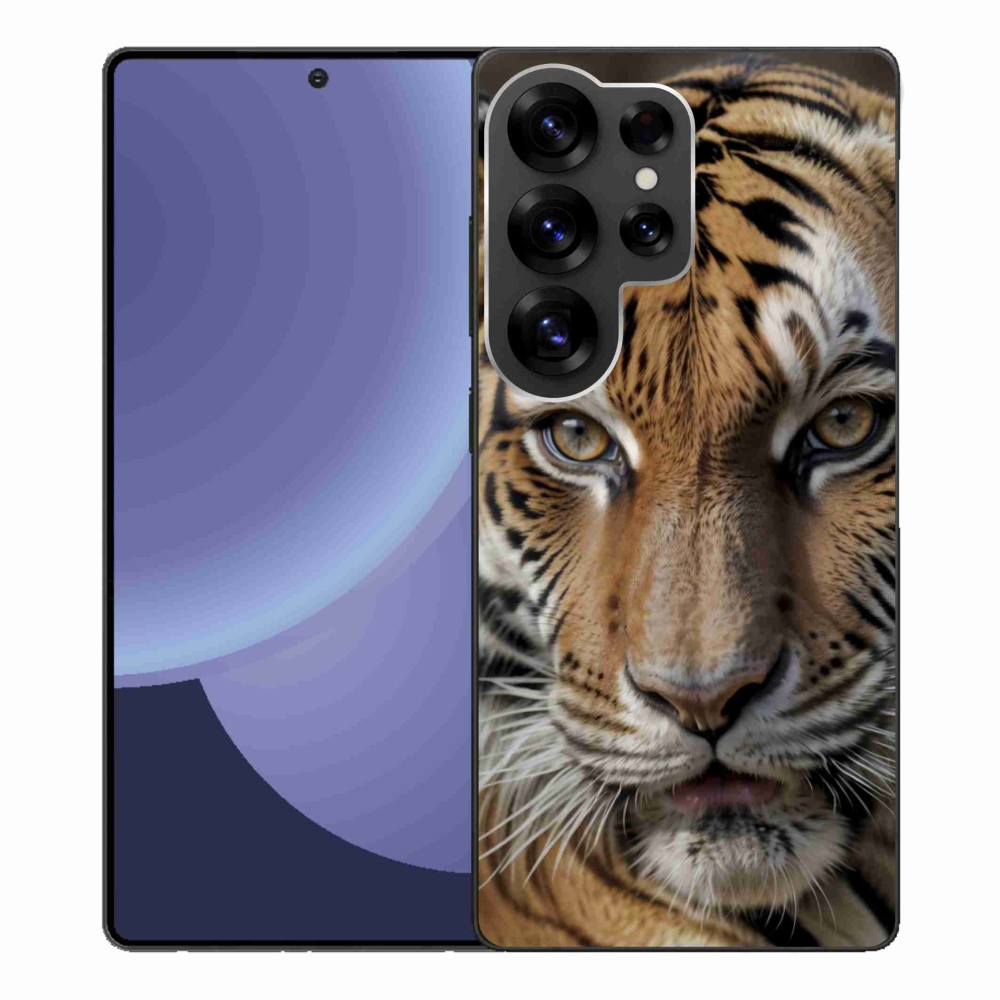 Gél borítás mmCase Samsung Galaxy S25 Ultra készülékhez - tigris nézet