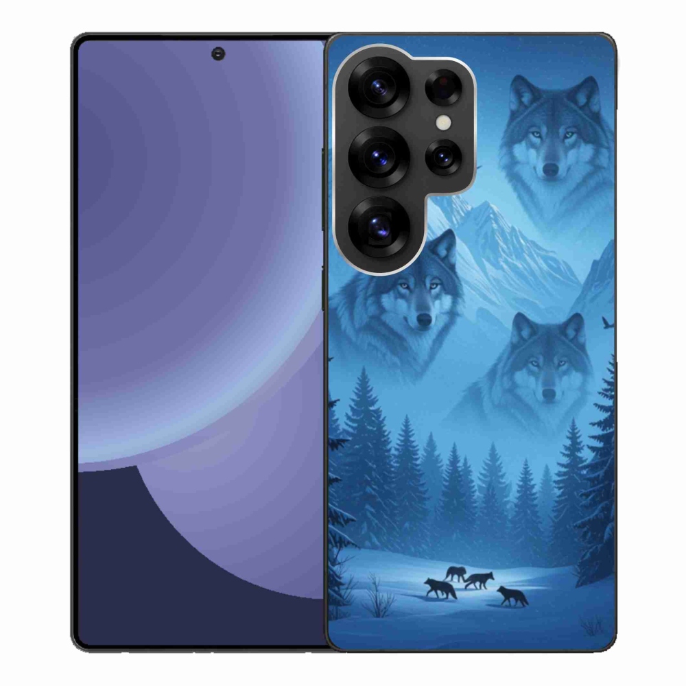 Gél védőhuzat mmCase Samsung Galaxy S25 Ultra - farkas csomag