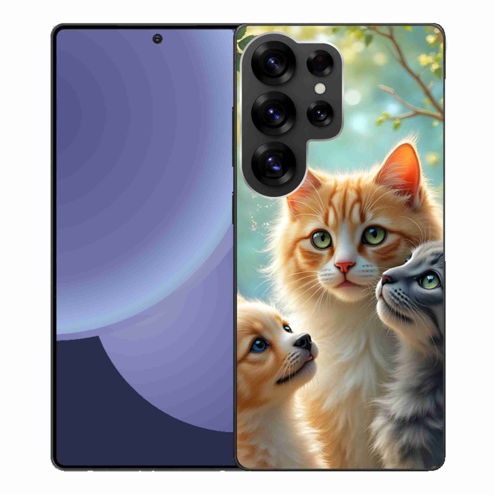 Gél borítás mmCase Samsung Galaxy S25 Ultra - állatbarátság 2