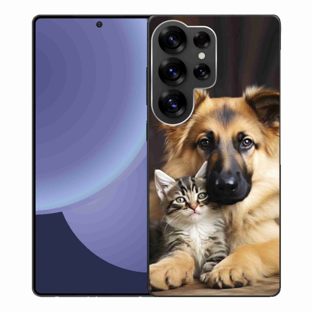 Gél borítás mmCase Samsung Galaxy S25 Ultra - állatbarátság