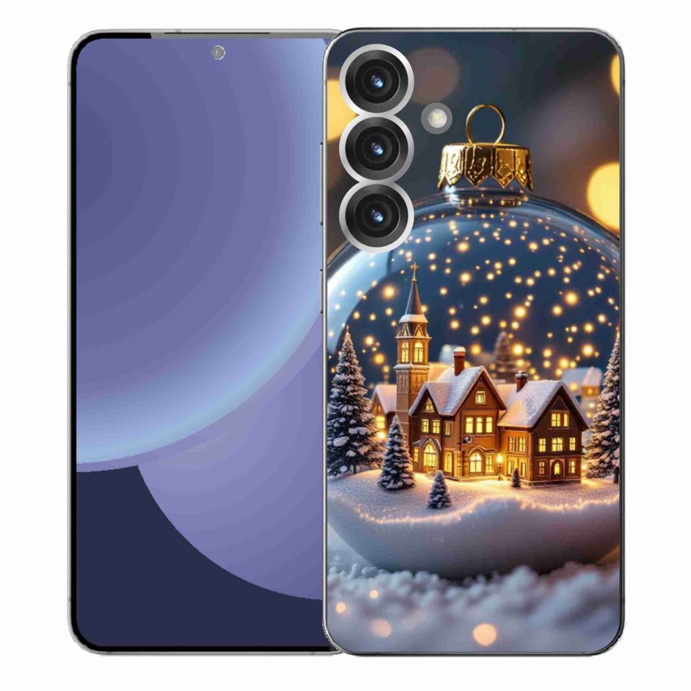 Gél borítás mmCase Samsung Galaxy S25+ - Karácsonyi gömbök 4